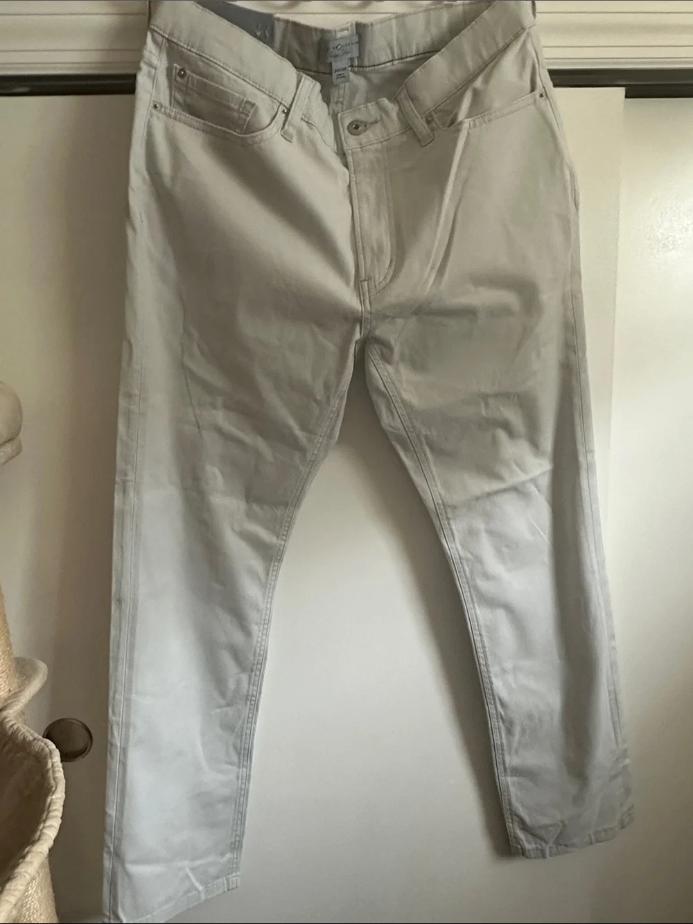 Joseph Abboud Men's Skinny Jeans in Light Gray